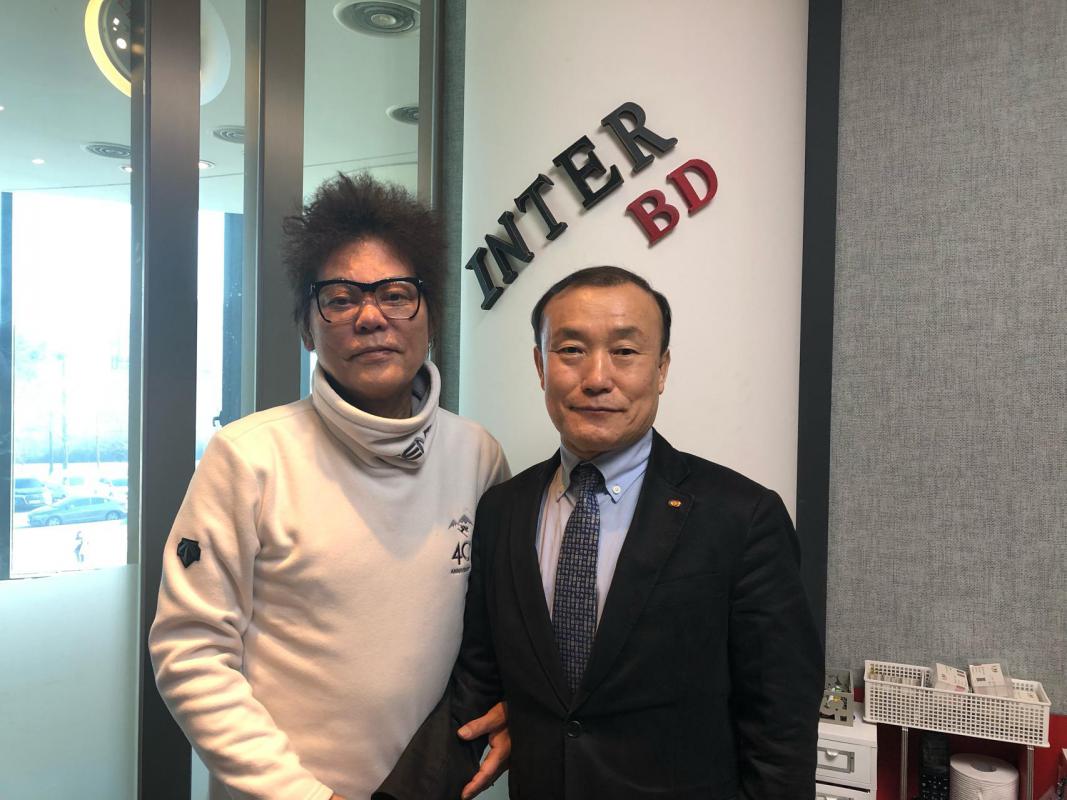 韩中地域经济协会李相基会长一行莅临韩国interBD娱乐